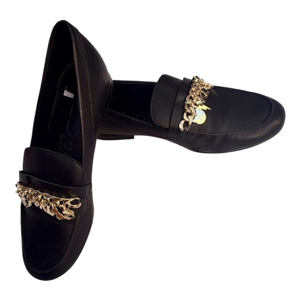 Karl Lagerfeld Black Loafers - Picture 2 of 9